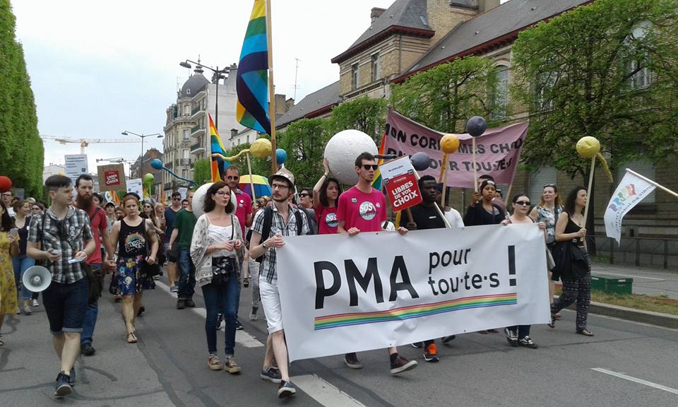 Manifestation pro PMA pour tou·te·s