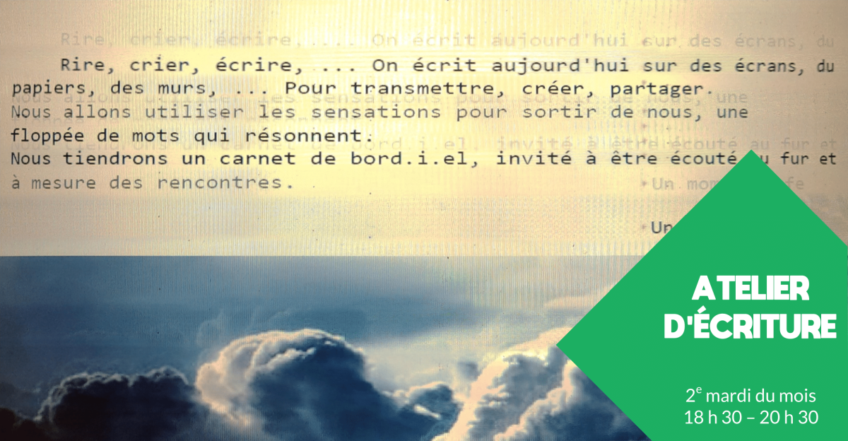 Atelier d'écriture