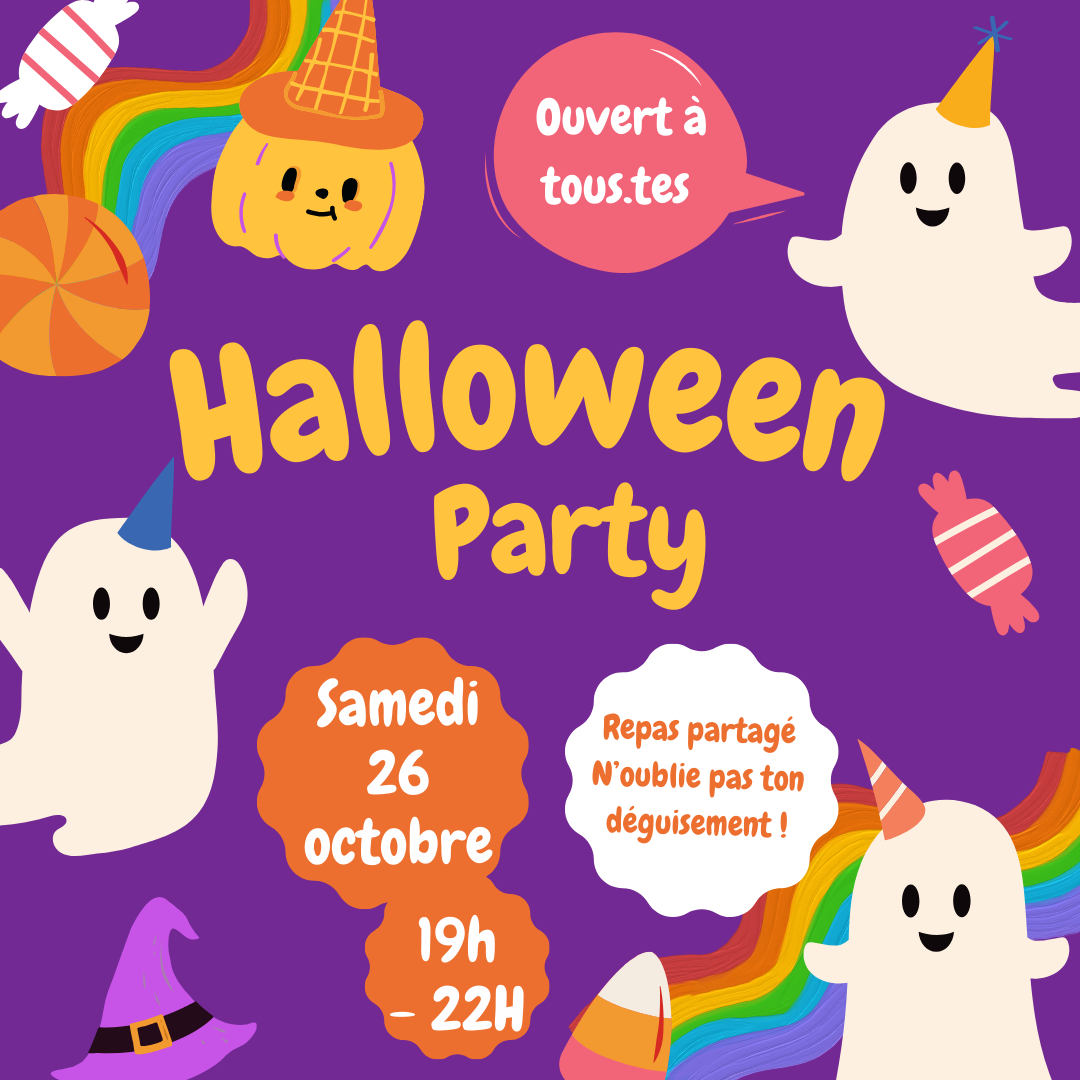 Repas partagé - Soirée Halloween