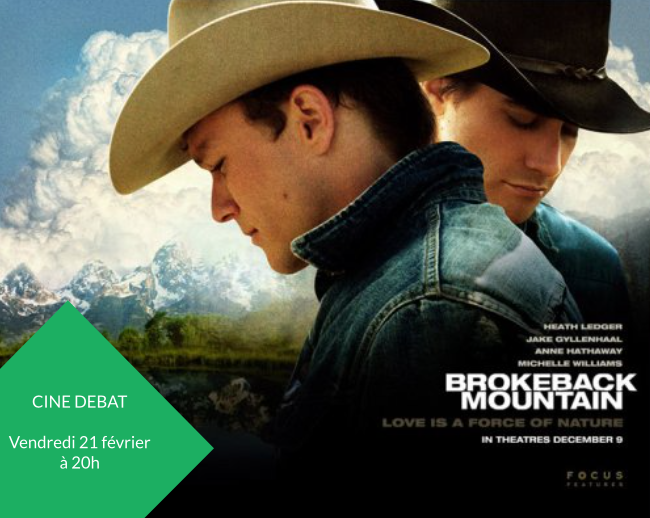 Ciné débat « Le Secret de Brokeback Mountain »