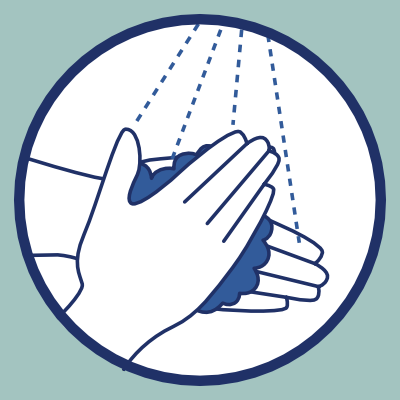 Geste barrière lavage de mains
